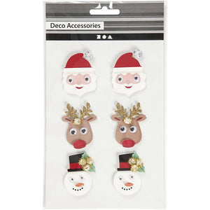 3D Christmas Stickers