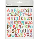 Stickers Sheet 15x165cm - Alphabet