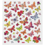 Stickers 15x16.5cm Sheet - Butterflies