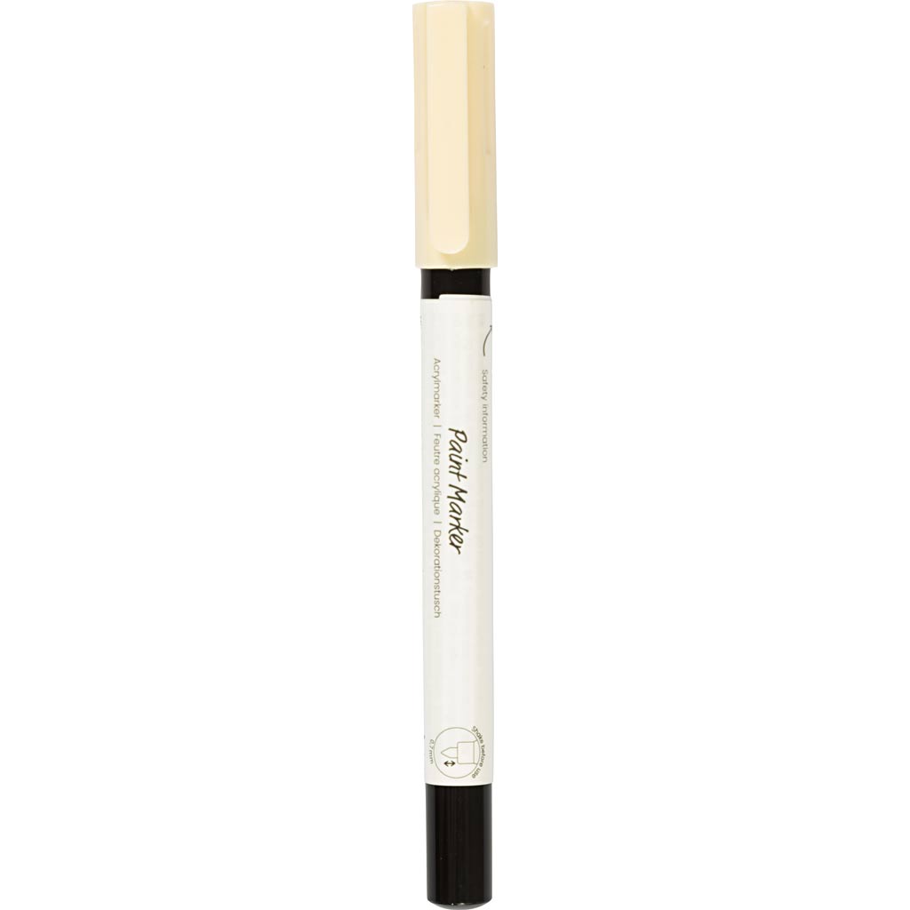 Decorative Marker line 07mm - Cream