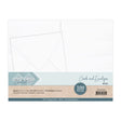 Square Cards & Envelopes 135x135cm - White (100 Pack)
