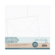 Card Deco Essentials 5x7 Cards & Envelopes - White (100 Pack)