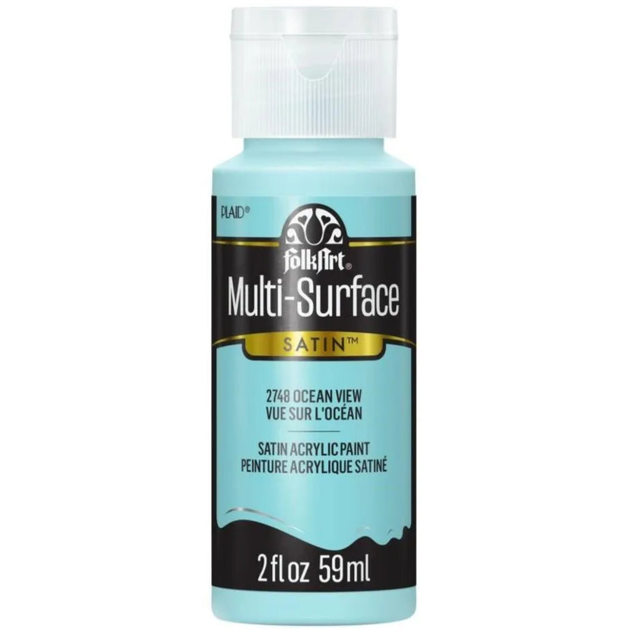 FolkArt Multi-Surface Acrylic 59ml - Ocean View