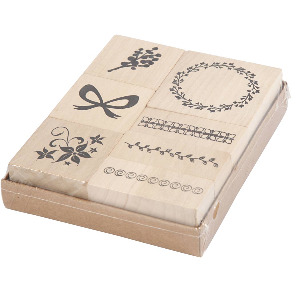 Rubber stamps set