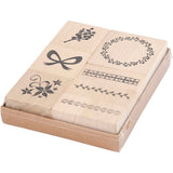 Rubber stamps set