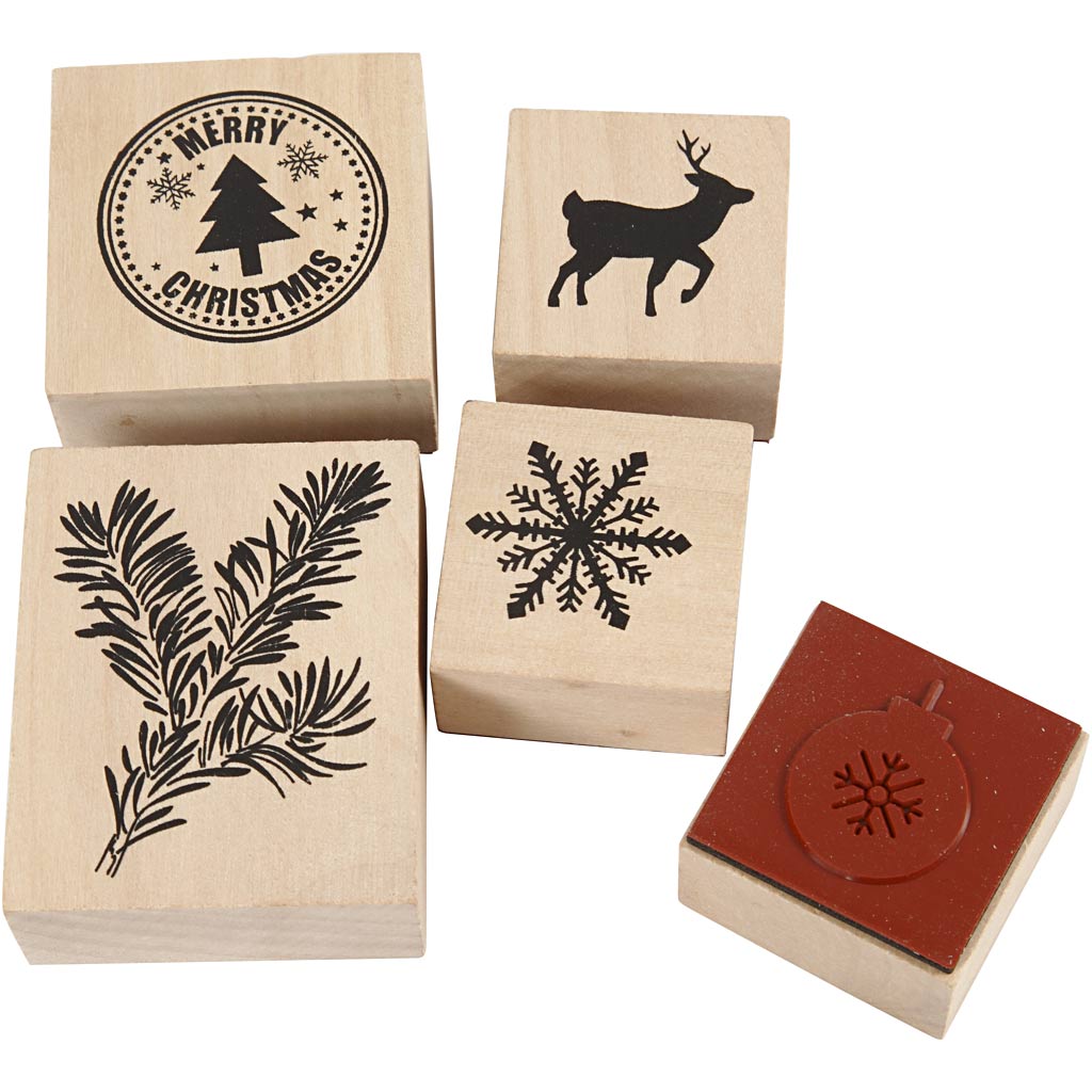 Rubber stamps set