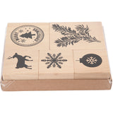 Rubber stamps set
