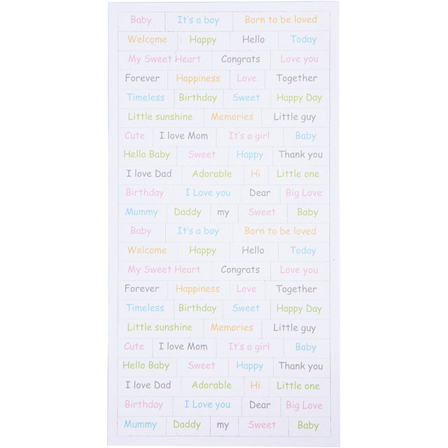 Stickers - Baby