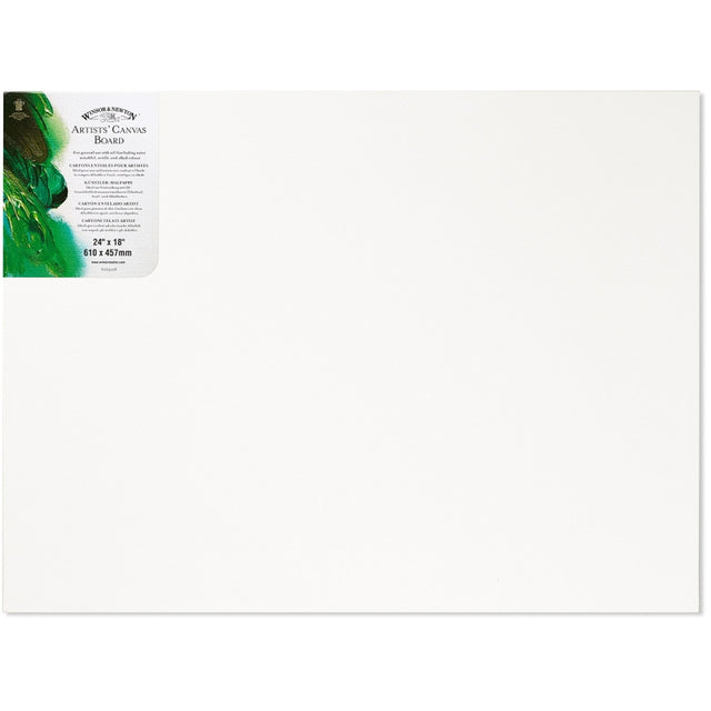 Winsor & Newton Artists' Canvas Board - 24" x 18" / 610 x 457mm