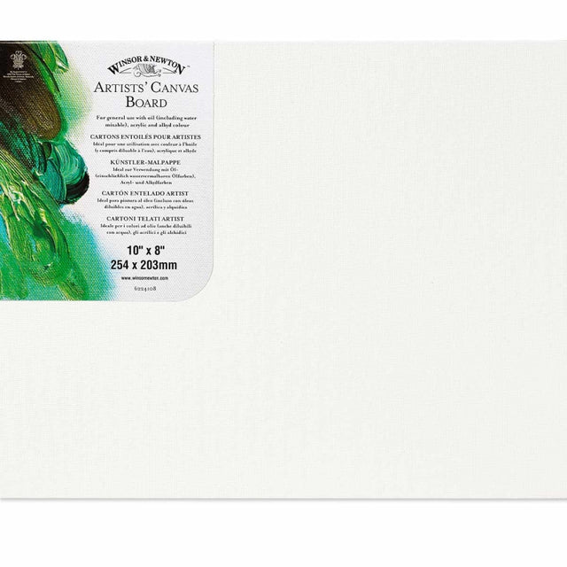 Winsor & Newton Artists' Canvas Board - 10" x 8" / 254 x 203mm
