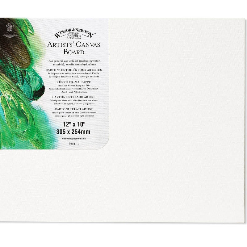 Winsor & Newton Canvas Board - 12x10 inch