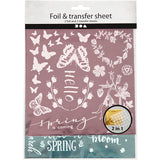 Deco Foil and transfer sheet