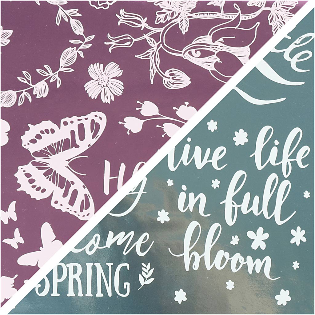 Deco Foil and transfer sheet