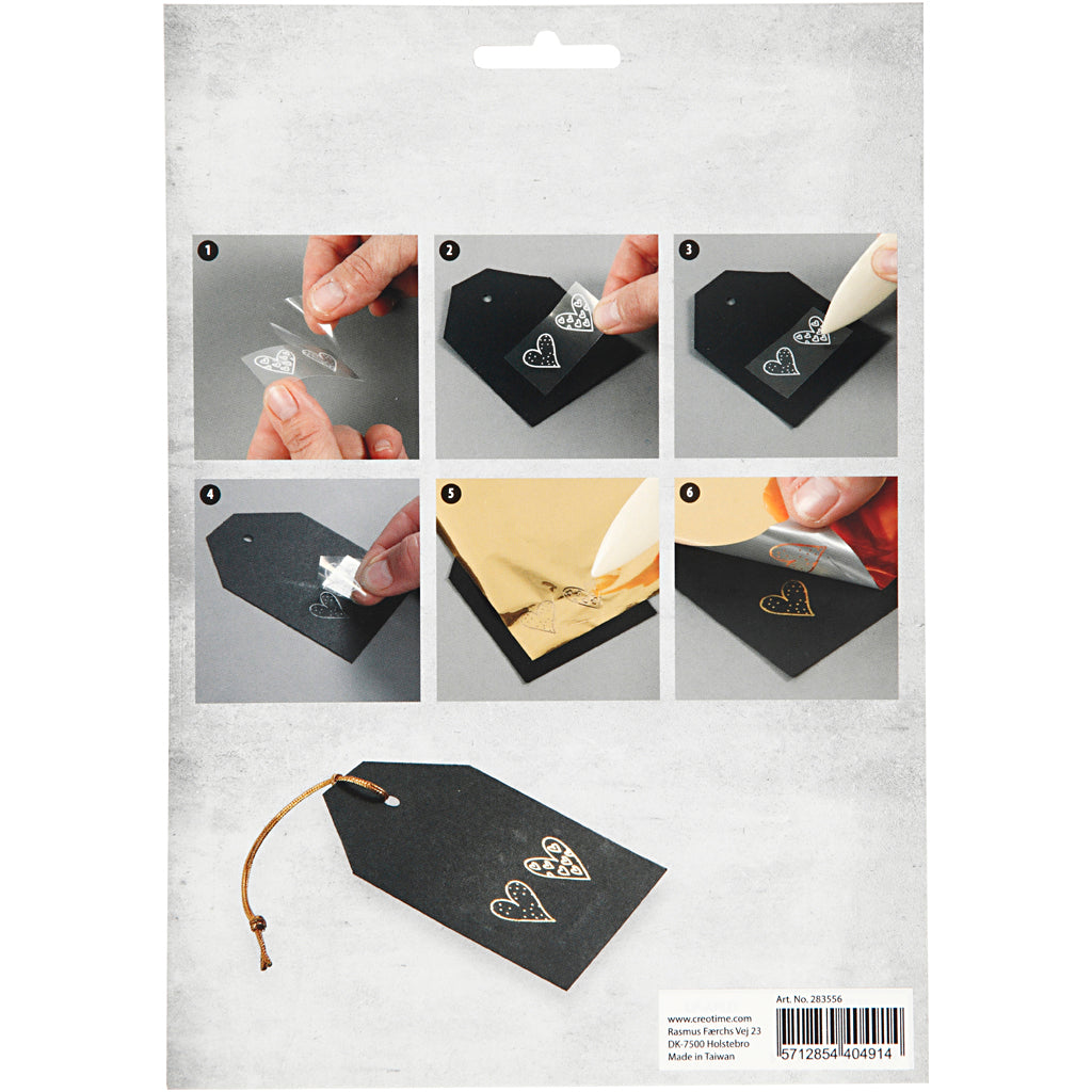 Deco Foil and transfer sheet
