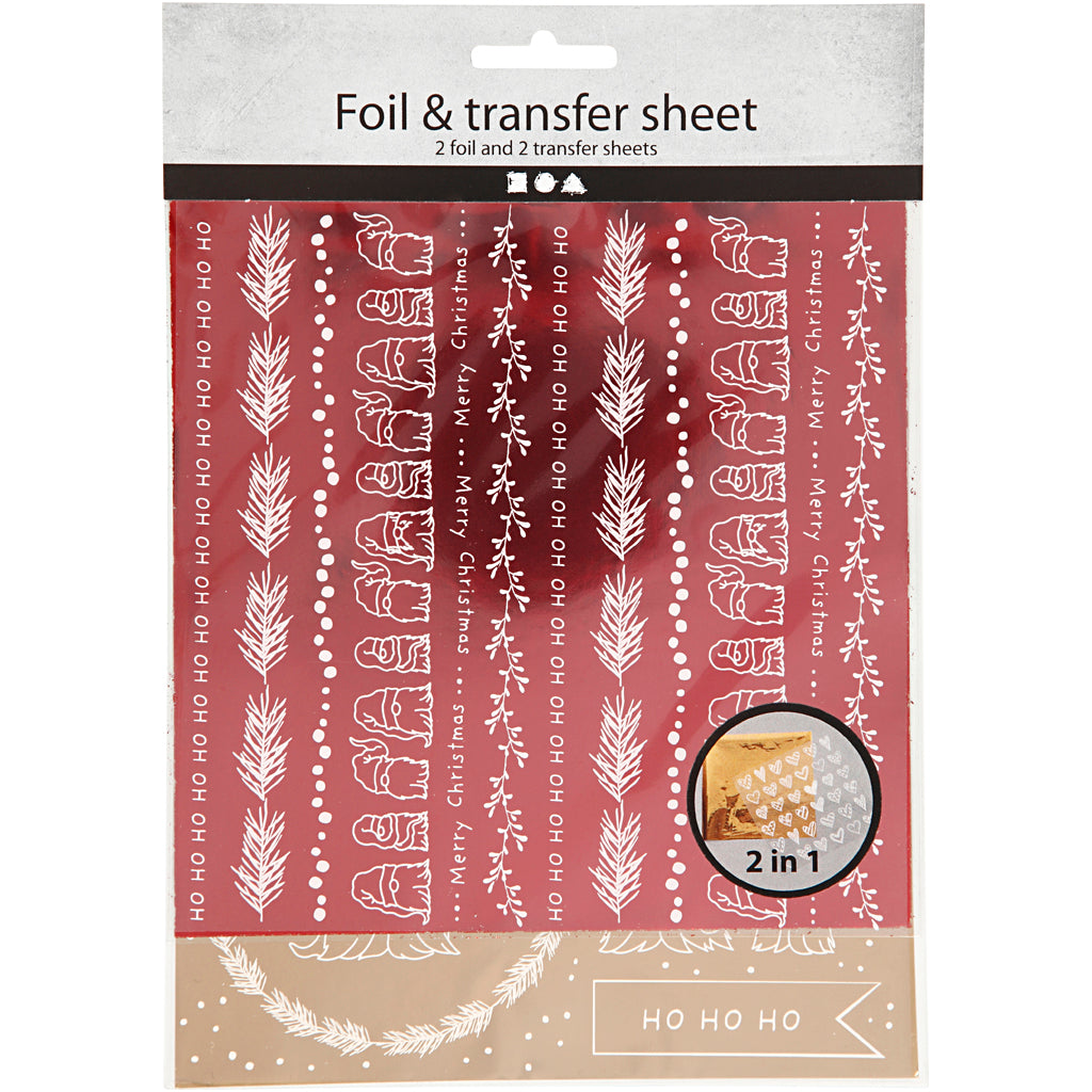 Deco Foil and transfer sheet