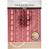 Deco Foil and transfer sheet
