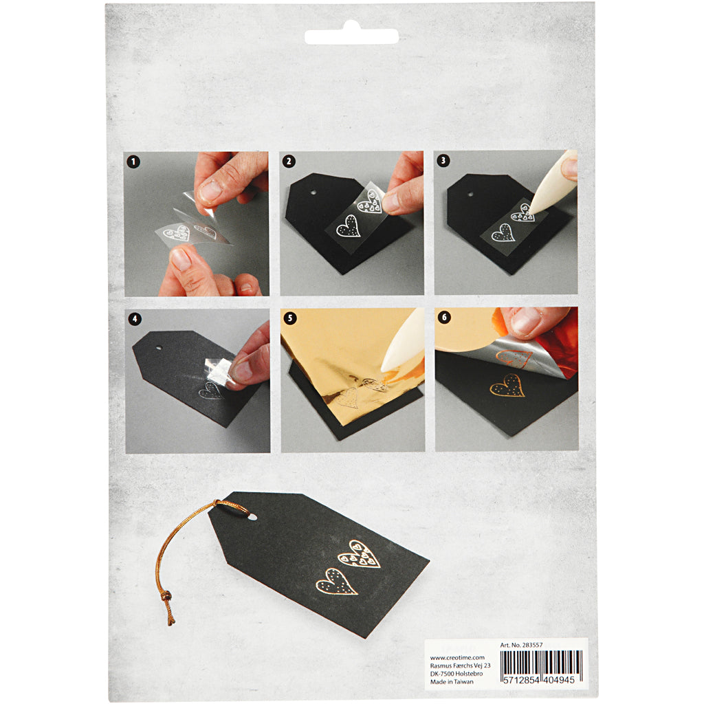 Deco Foil and transfer sheet