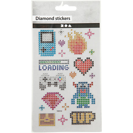 Diamond stickers