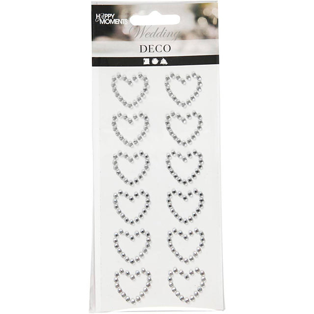 Rhinestone hearts