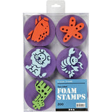 Animal Foam Stamps 6 pcs