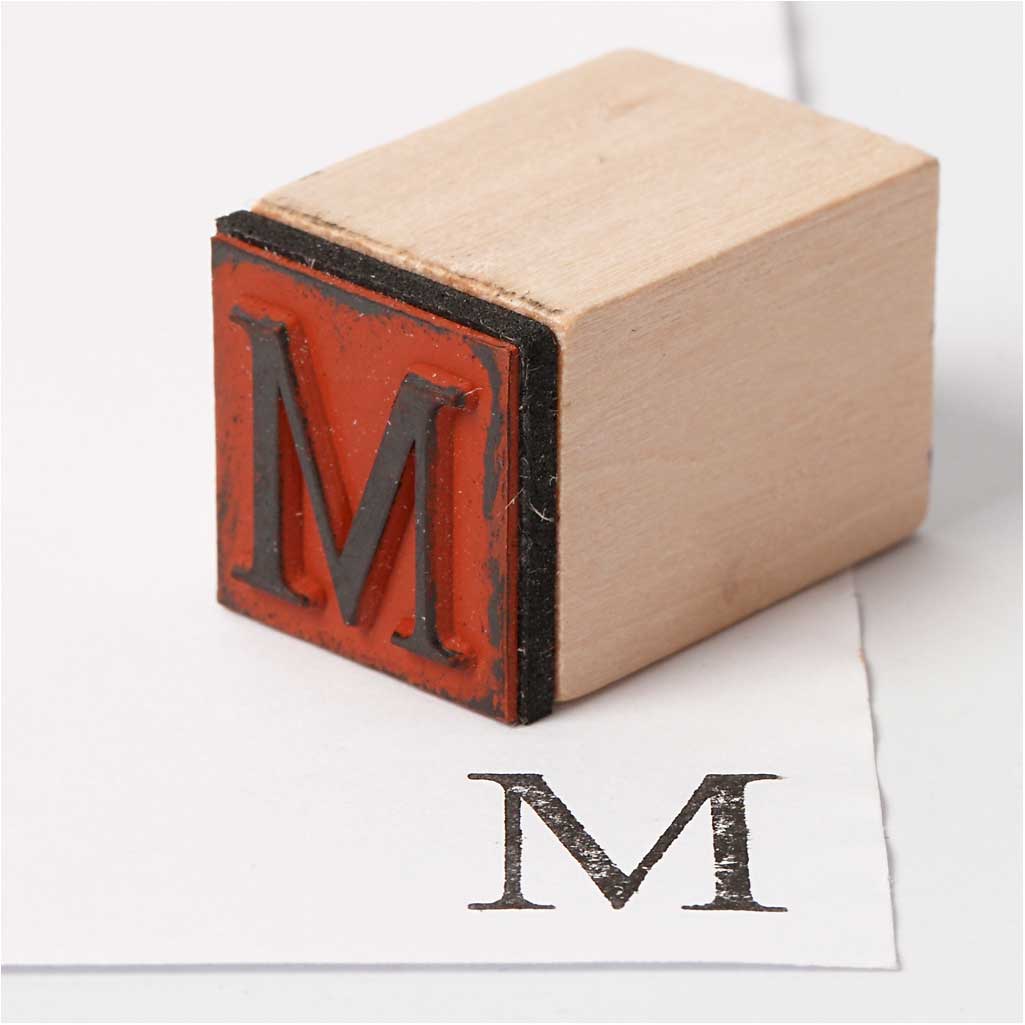 Wooden Stamps Set