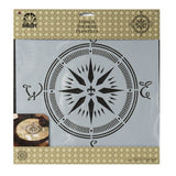 FolkArt Stencil 12x12 Inches - Compass