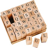 Wooden Stamps Set