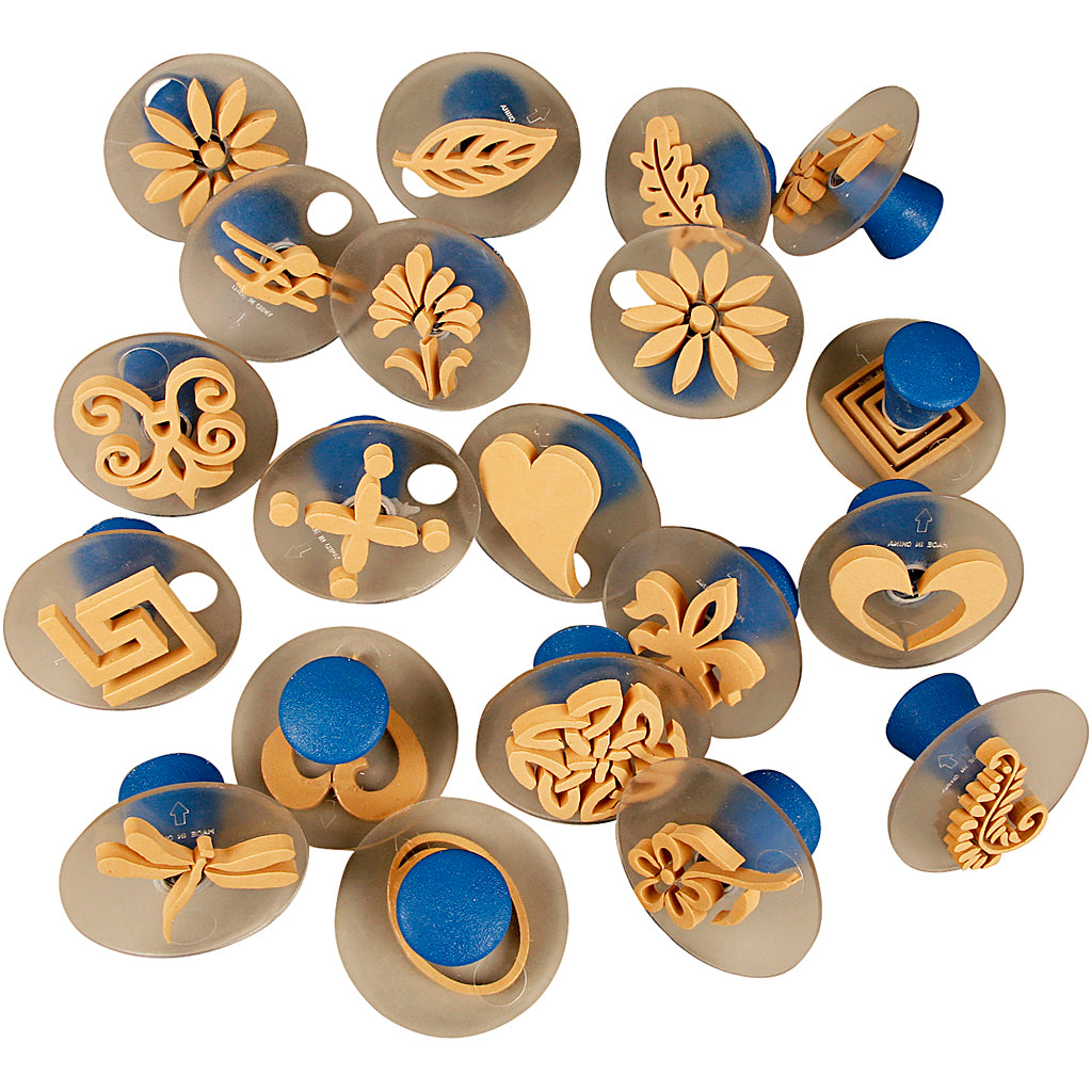 Foam Stamps With Handle