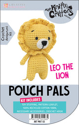Knitty Critters Pouch Pals - Leo The Lion
