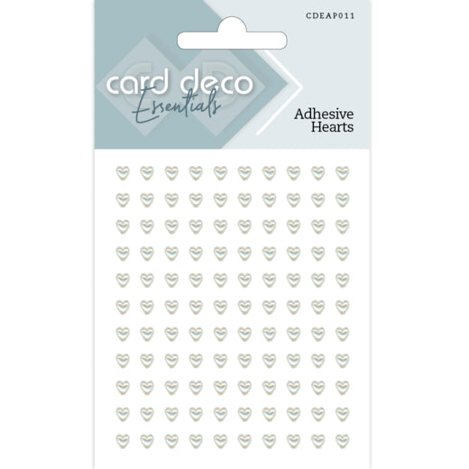 Card Deco Essentials - Adhesive Hearts