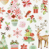 Creativ Seasonal Stickers - Romantic Christmas (1 Sheet)