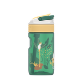 Lagoon 400ml Water Bottle with Straw - Safari Jungle
