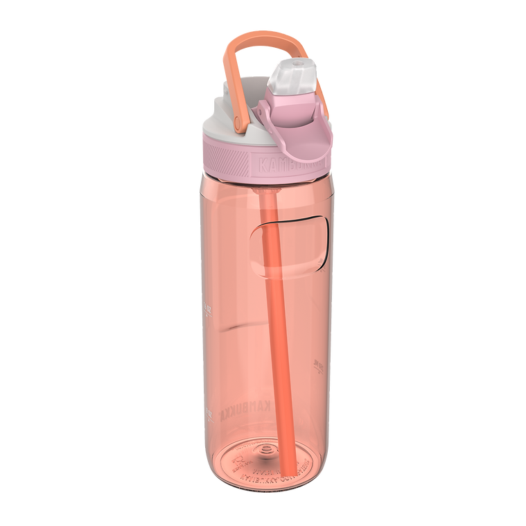 Lagoon Water Bottle With Straw 750ml - Mango Tango