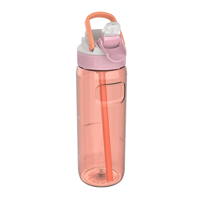 Lagoon Water Bottle With Straw 750ml - Mango Tango