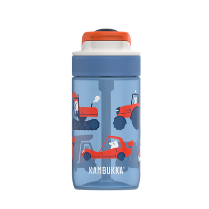 Lagoon 400ml Water Bottle with Straw- Road Dogs