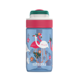 Lagoon Kids Water Bottle 400ml - Blue Flamingo