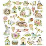 Stickers 15x16,5 cm - Spring and Easter