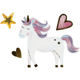 Stickers Sheet 15x16.5 cm - Unicorn
