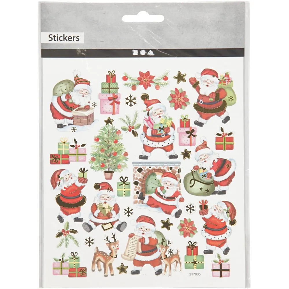 Stickers, sheet 15x16.5 cm, approx. 32 pc, 1 sheet
