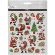 Stickers Classic Christmas Figures (8) - 1 sheet