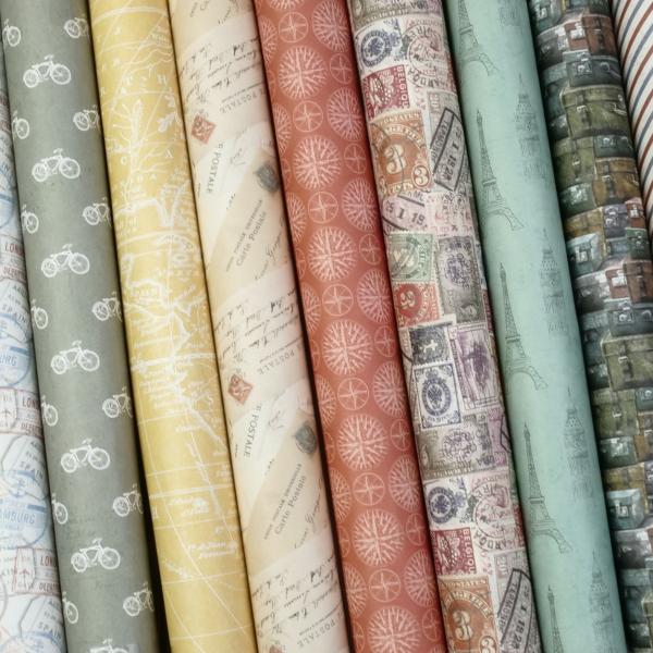 First Edition 12x12 Paper Pad - Bon Voyage