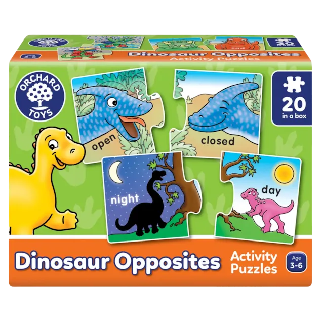 Orchard Toys Dinosaur Opposites Jigsaw Puzzles
