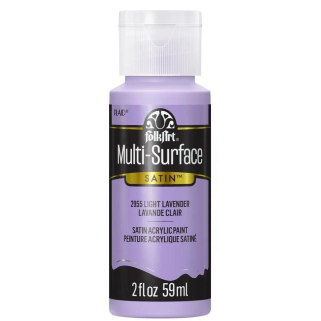 FolkArt Multi-Surface Acrylic 59ml - Light Lavender