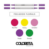 Colorista - Colouring Kit - Feelgood Florals 12pc