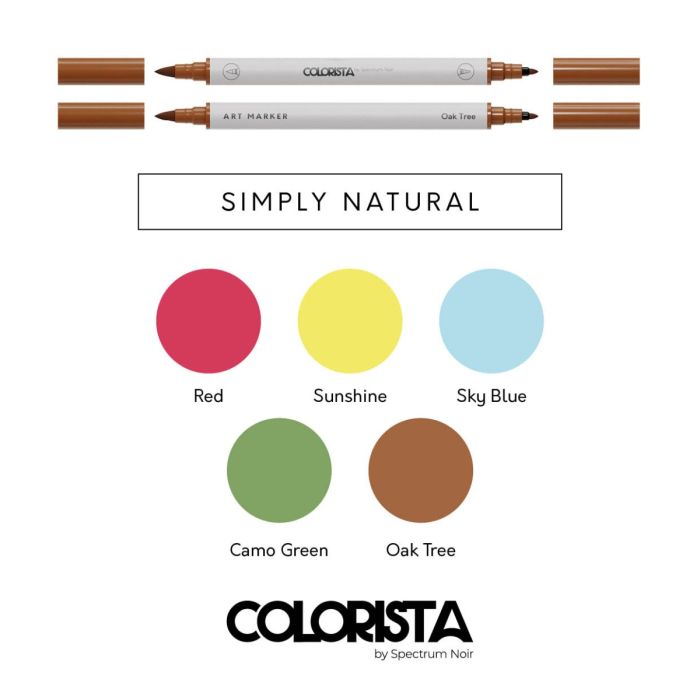 Colorista - Colouring Kit - Simply Natural 12pc