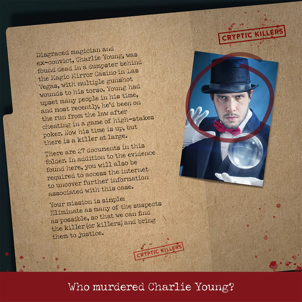 Cryptic Killers - Murder at the Magic Mirror Casino