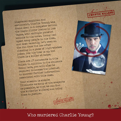 Cryptic Killers - Murder at the Magic Mirror Casino