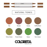 Art Markers - Natural Tones (8 Pieces)