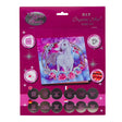 Crystal Art Card Kit 18x18cm - Unicorn Garland