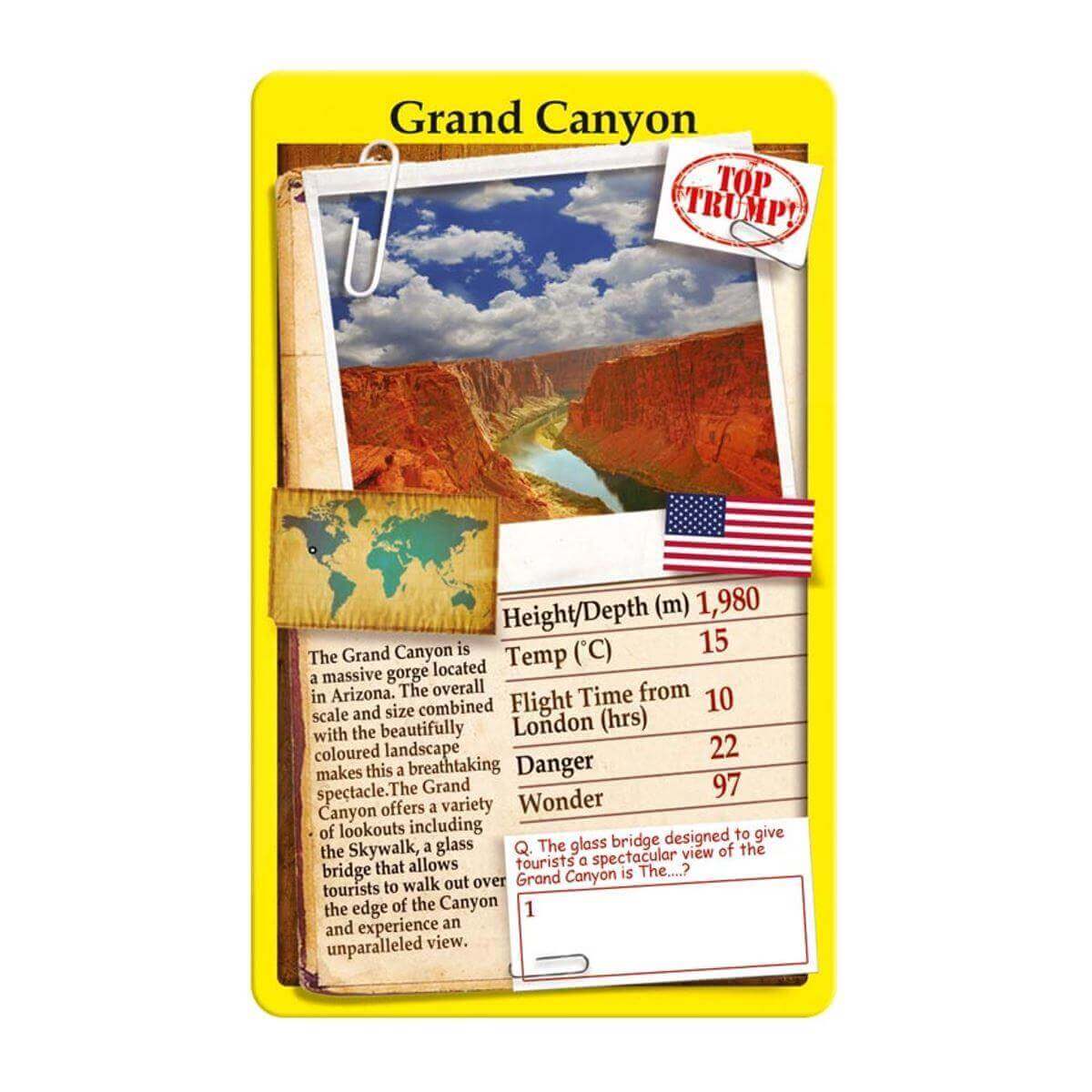 Top Trumps Card Game - Wonders of the World